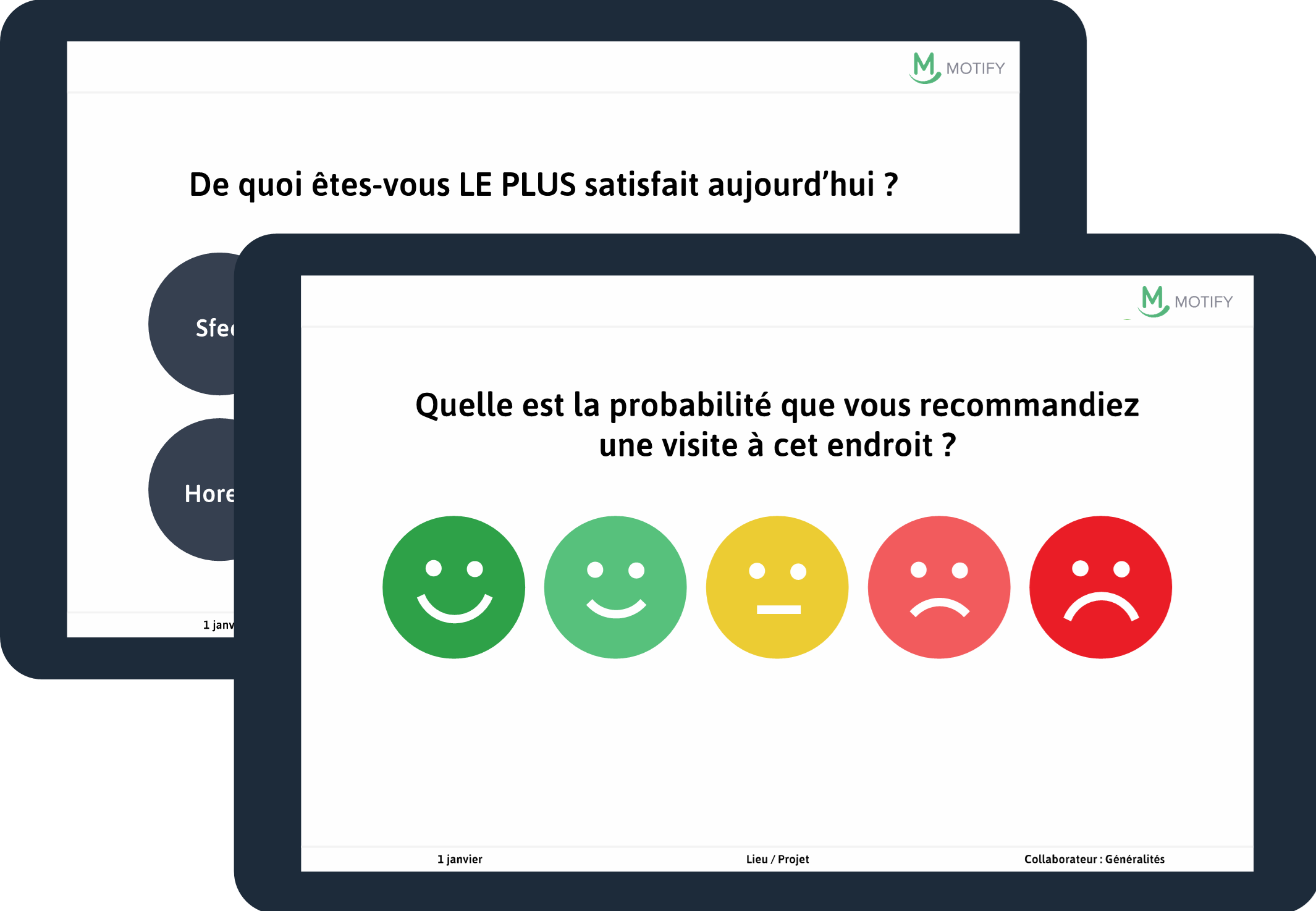 Moniteur Experience – Screenshot